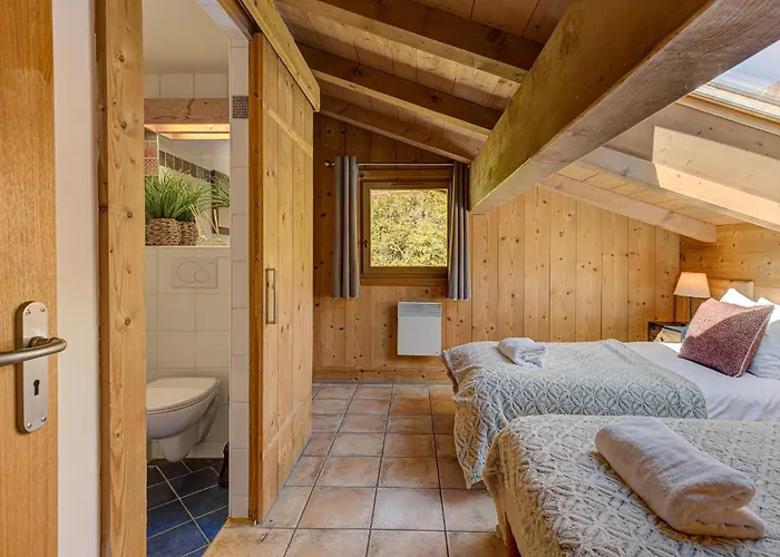 Soleil, Alpes Travel, Argentiere, Sleeps 9 アパート *